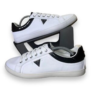 Guess WGShades Casual Sneakers White/Black Women's 9M